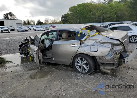 2014 Nissan Altima 2.5 from USA, damaged, VIN 1N4AL3AP5EC105590